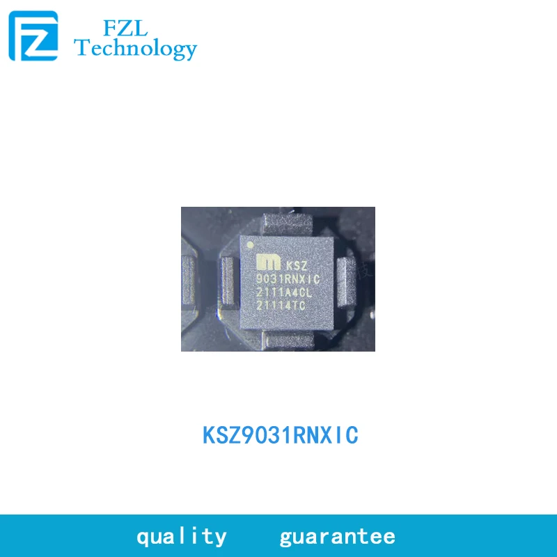 5pcs KSZ9031RNXIC TR Ethernet chip QFN-48 new original authentic