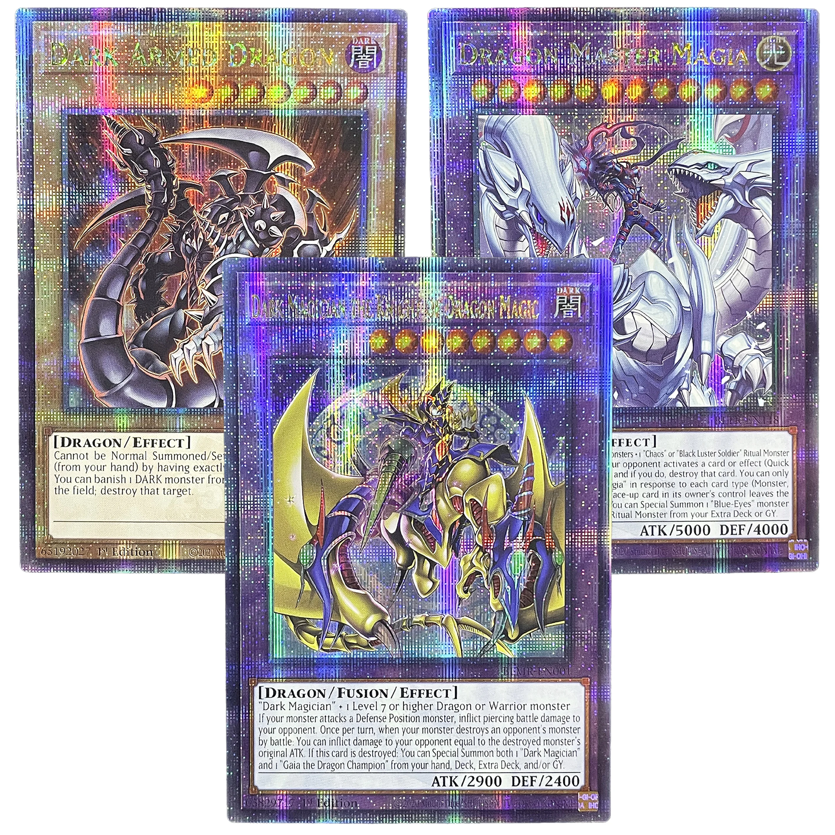 Yu-Gi-Oh BLMR Battles of Legend: Monstrous Revenge Quarter Century Secret Rare Cards High Quality Shiny Holo TCG Collection Card