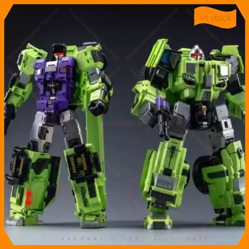 【In Stock】 Mecha Invasion GLA-03 GLA-04 Giant Legion Heavy Builder Haul Hook Set Transformation Devastator Action Figure Robot