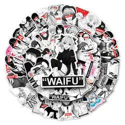 10/30/51PCS Sexy Pin Up dziewczęce naklejki Anime Graffiti walizka Scrapbooking Laptop telefon papeteria Waifu naklejki zabawka