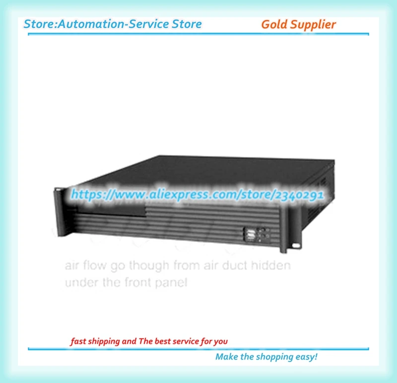 2U T3802C علبة الخادم لوحة الألومنيوم / PC Power Bit CD Drive Bit