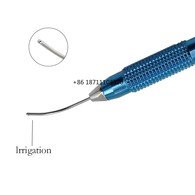 SJINGDA SJD 20G 21G 23G Titanium Handheld I/A Irrigation and Aspiration Surgical Instrument for Cataract Surgery