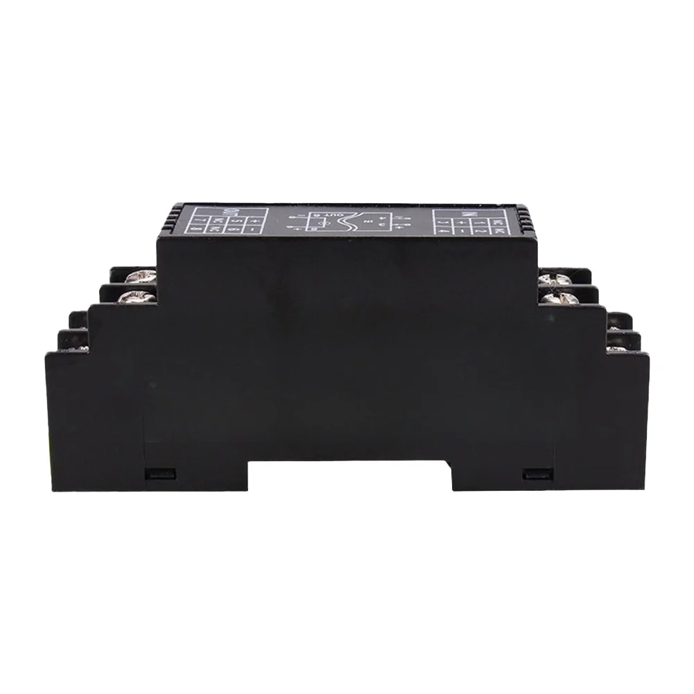 Passive 4-20mA Current Signal Isolator Module Isolation Accuracy 0.2 FS DIN Rail Mounting 108mm Plastic Housing view 3