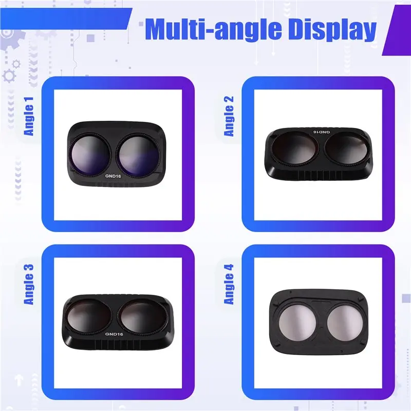 A97I-Lens Filters For DJI Osmo Pocket 4P Gradient GND Filter Balance Exposure For Landscape Photography