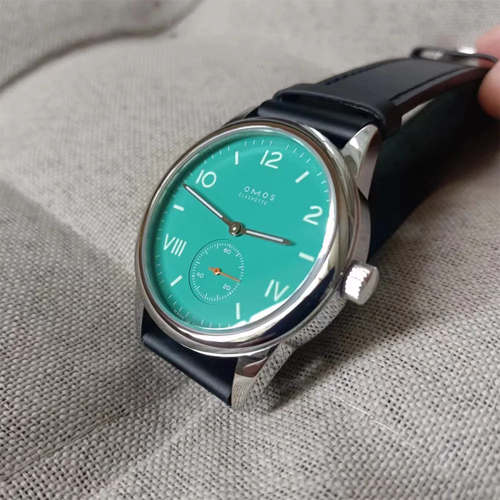 39MM high-end men's automatic mechanical watch with Sea-Gull ST17 movement, waterproof and luminous features.
