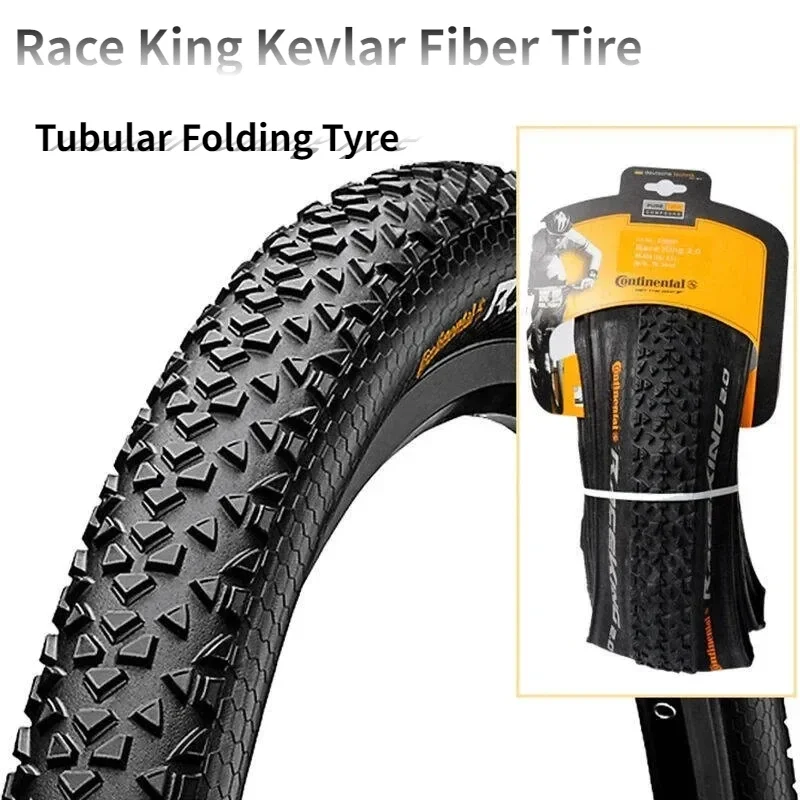 

1pc Race King Kevlar Fiber Tire Mountain Bike MTB 26*2.0 27.5*2.0/2.2 29*2.0/2.2 Tubular Folding Tyre Bicycle Parts