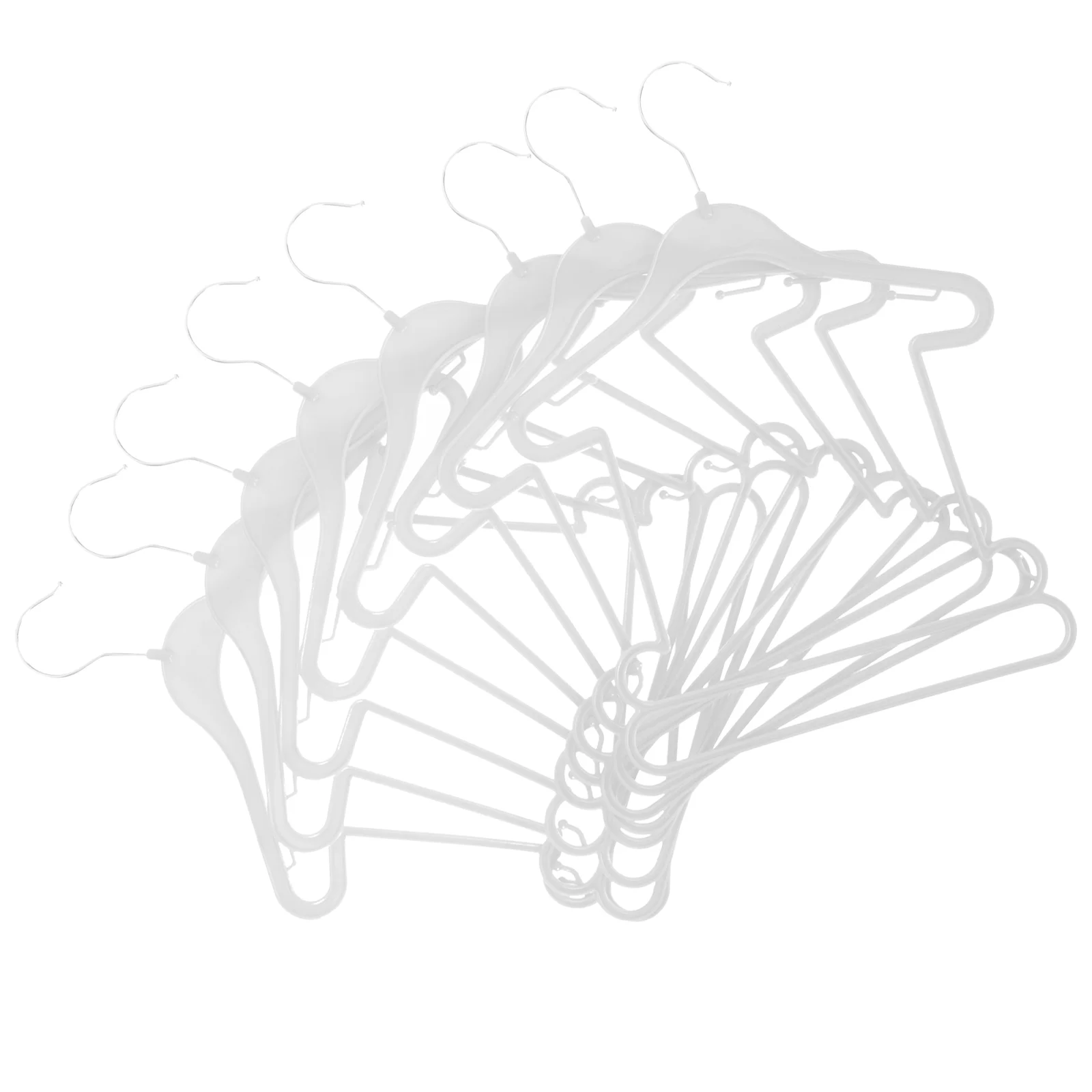 10 шт., пластиковые вешалки для младенцев