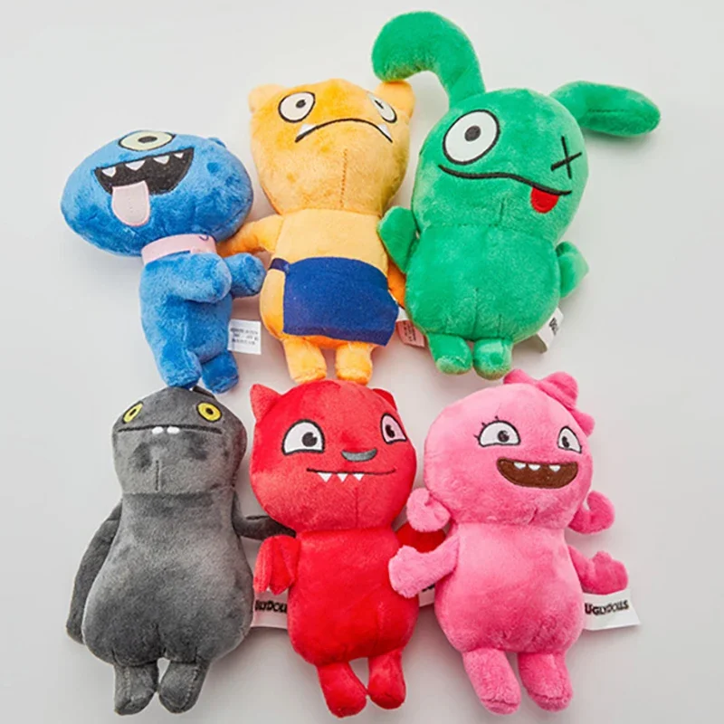 18cm Uglydoll Plush Dolls Cartoon Anime Moxie Ox Moxy Babo Uglydog Soft Stuffed Toys Ugly Plushie Kids Birthday Christmas Gifts