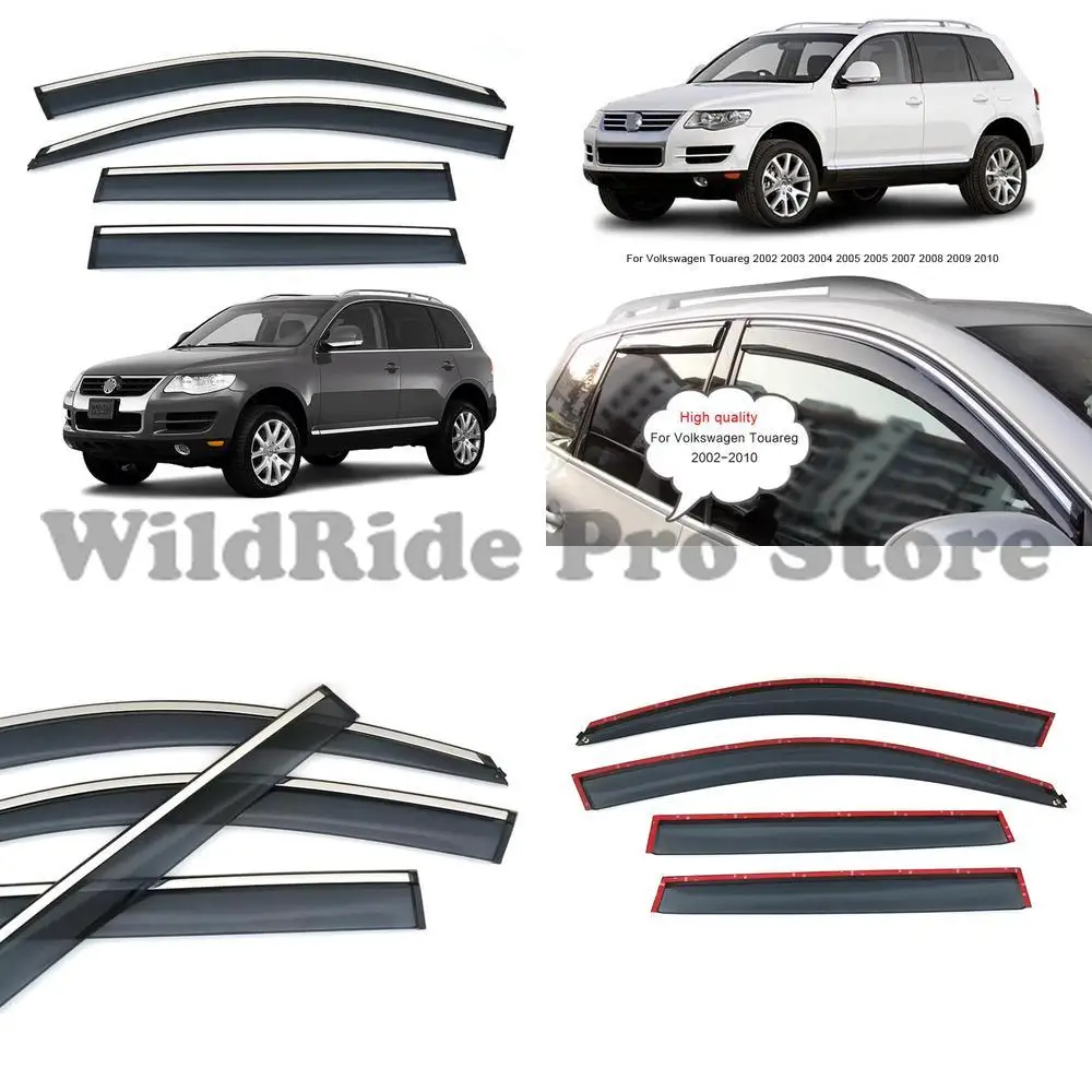 

1 set Universal Volkswagen 02-10 Touareg Window Visor Rain Guard Deflector
