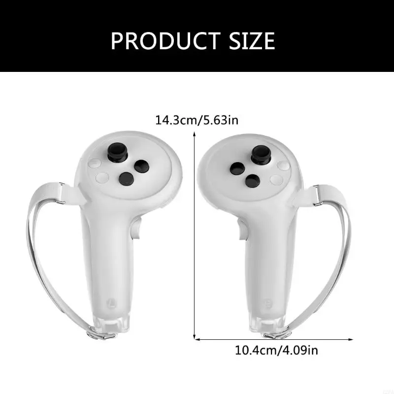 LTY 1 Pair Handle Protective Cover for 4 Ultra Game Controller Enjoy Easy Battery Replacement Nonslip Designing