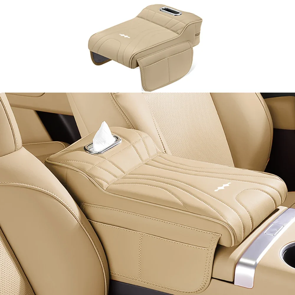 

For BYD Formula Leopard 5 Leopard 8 Car Armrest Box Height Pad Central Elbow Support Tissue Box Storage Box Special Accessories