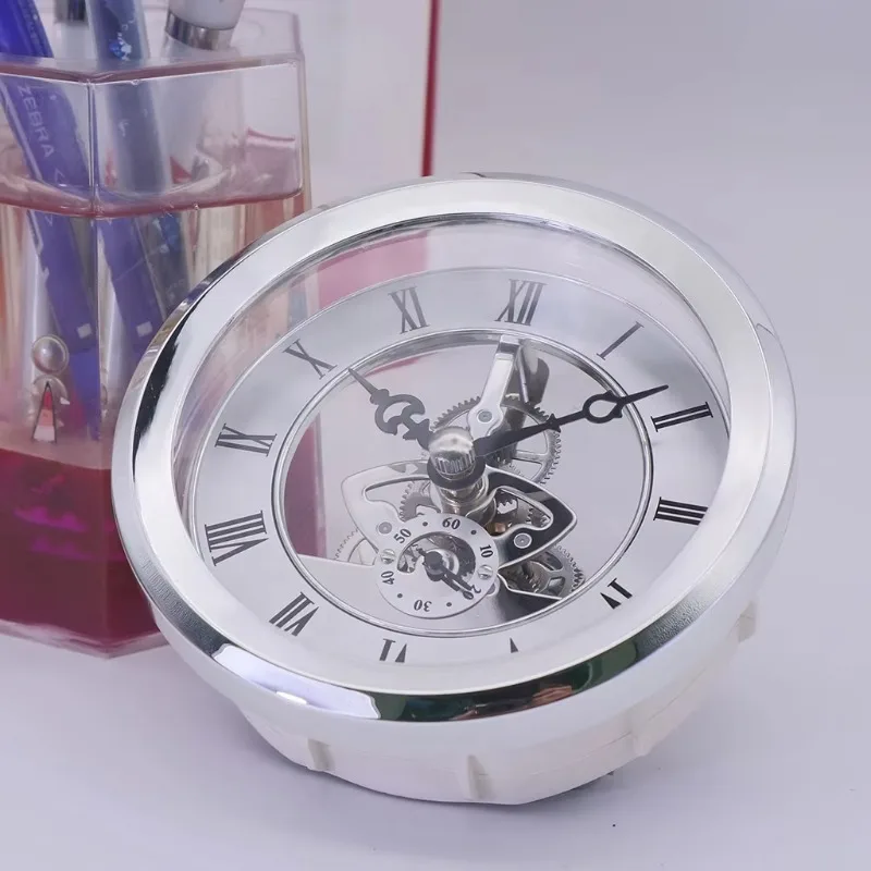 103Mm Mechanical Clock 86mm Metal Metal Clock Inserts Crafts Skeleton Sports Skeleton Clock Parts