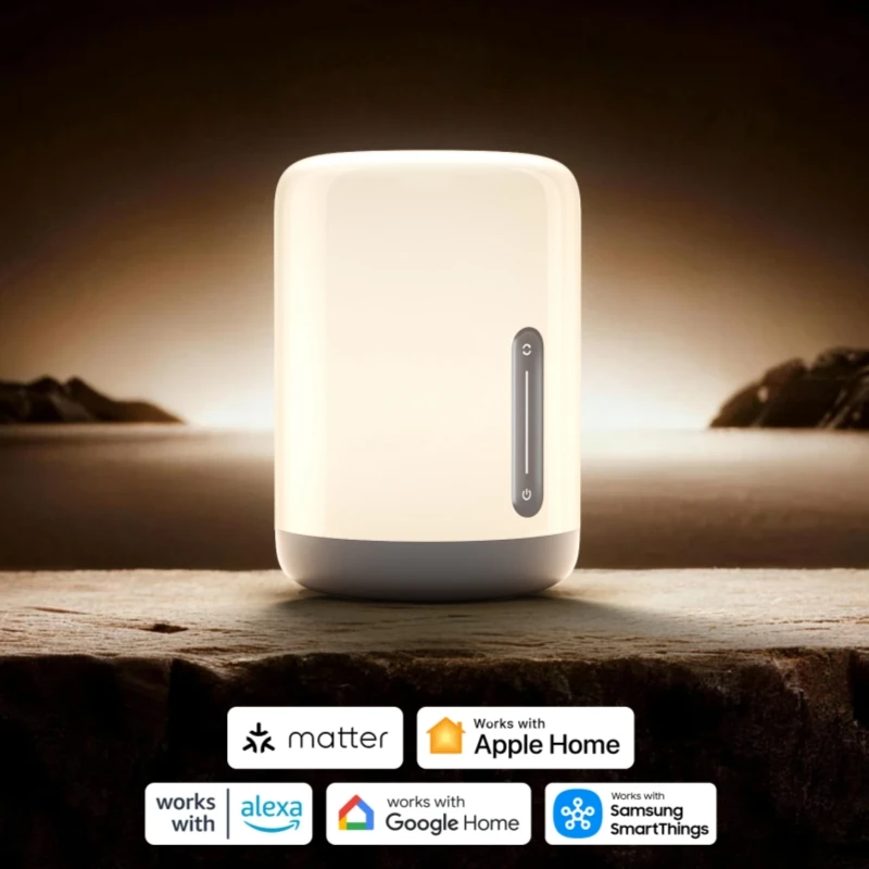 Yeelight Smart LED Bedside Lamp D1 RGB Colors Bluetooth Connection Touch Control support voice assistant app smart control 6500K