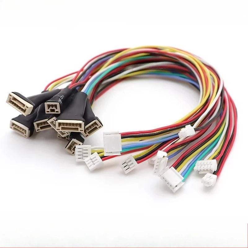 5/10pc GH1.25 wt Latch Female Male Extension 26AWG Silicon Cable JST GHR-15V-S SSHL-002T-P0.2 Crimp 2P-15P High Temp Resist Wire