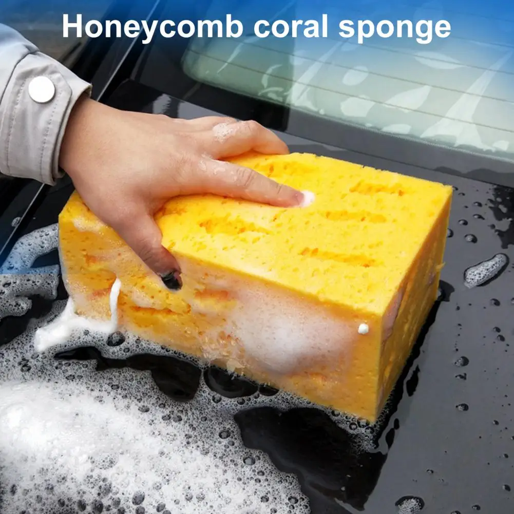 

Car Wash Sponge Super Absorbent Multifunctional 8 Shape Auto Paint Care Cleaning Tool Multipurpose Car Washing Sponge