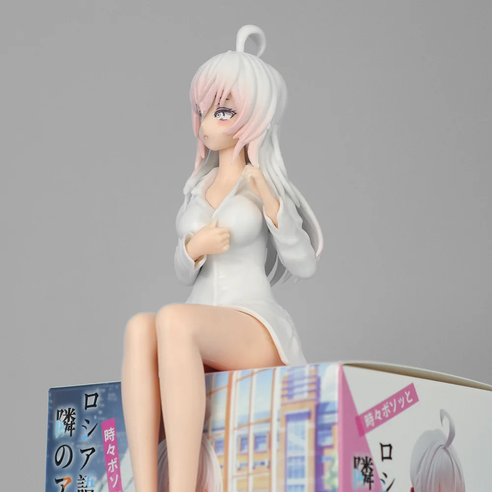 316cm Anime Figure Ally Peripheral Model Sexy Beautiful Girl Sitting Posture Statue Desktop Decorate Ornaments Birthday Gift Toy