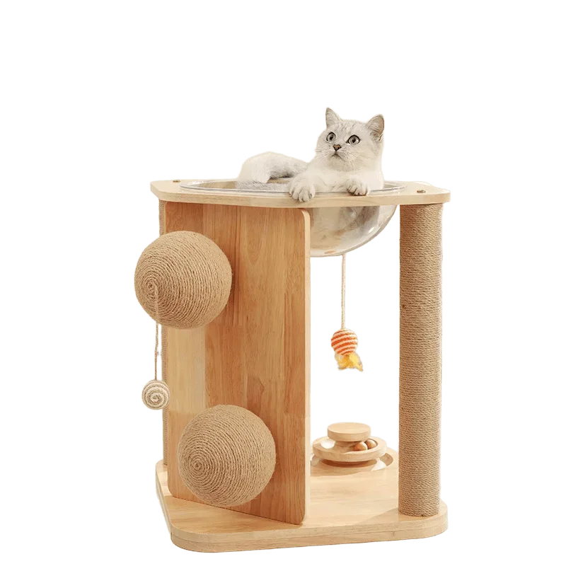 Cat Climber,Cat Climbing Frame Scratching House For Indoor Cats To Exercise And Entertain Themselves