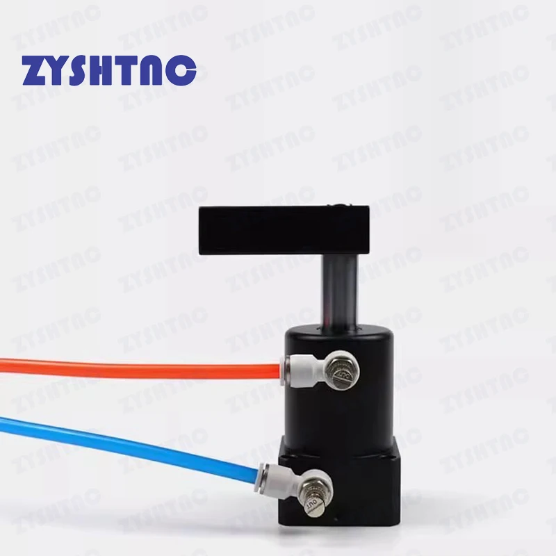 Imagem -05 - Aperto de Rotação do Cilindro Pneumático Pequeno Corner Down Pressure Src25 Src32 Src40 Src50 Src63-d Degree Swing Garden Tools