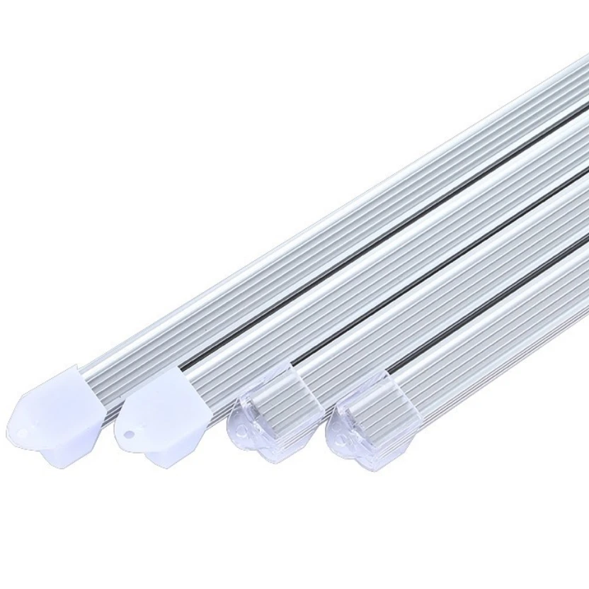 Imagem -02 - Luzes Led Bar Dc12v Branco Warm White Branco Frio 5730 Led Rígida Tira Levou Tubo com u Alumínio Shell Mais Tampa do pc