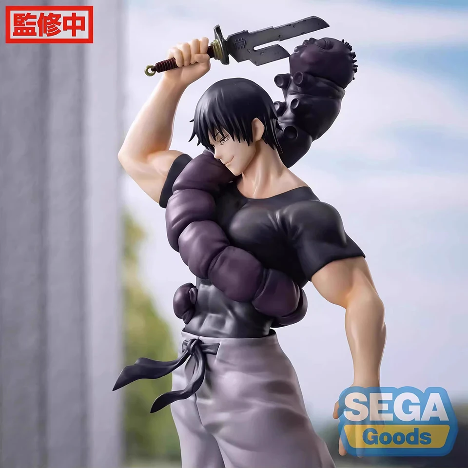 Original Genuine SEGA Jujutsu Kaisen 19cm Toji Fushiguro Doll Anime Toys Action Figure For Boy Droppshiping