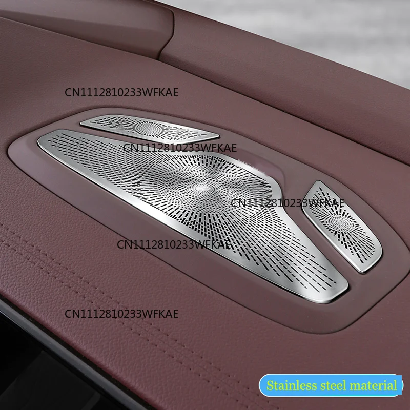 For Renault Grand Koleos 2024 Car Audio Sticker Door Sticker Set 2025 Stainless Steel Decoration, Car Styling, Auto Parts