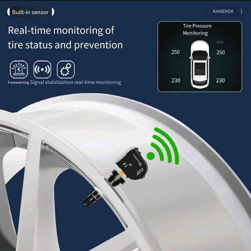 

1/4Pcs TPMS/Tire Sensor OEM:F2GZ1A189A 315MHZ Fit For Ford: Explorers/Mustang/Edge/F-Series Lincoln , With Panasonic Batteries