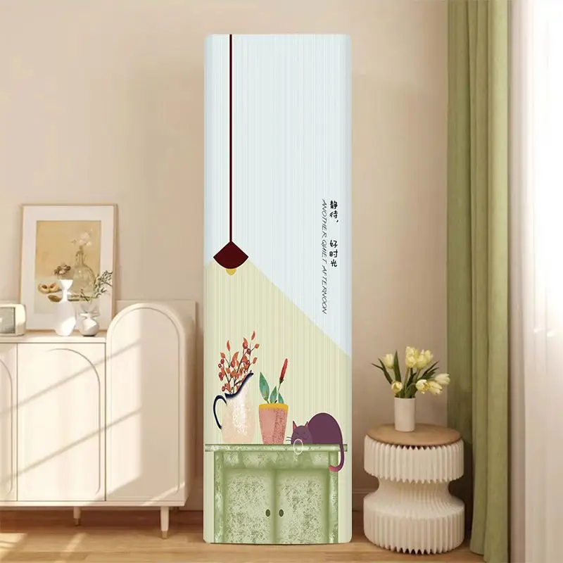 Air Conditioning Cover Vertical 3P Gree Cabinet Machine Lace Cloth Dust Cover Air Conditioner Cover