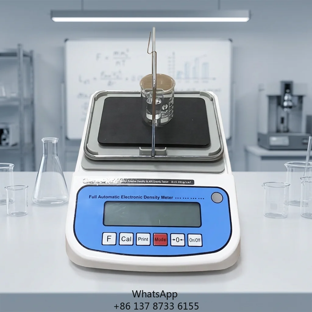 Lab API Gravity Density Analyzer ASTM D4052 Petroleum Product Specific Gravity Concentration Tester