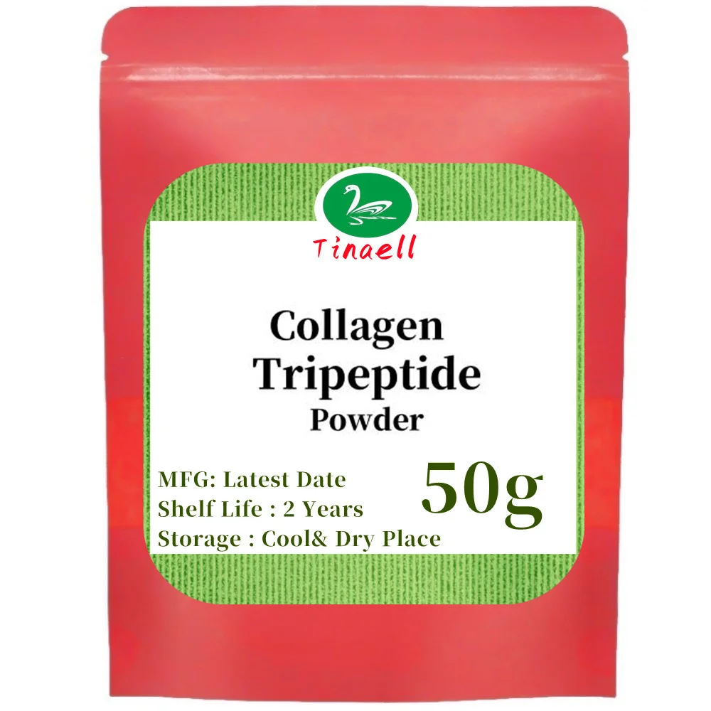 

Cosmetic Raw Material 50-1000g Collagen Tripeptide Powder, Skin Whitening High Quality