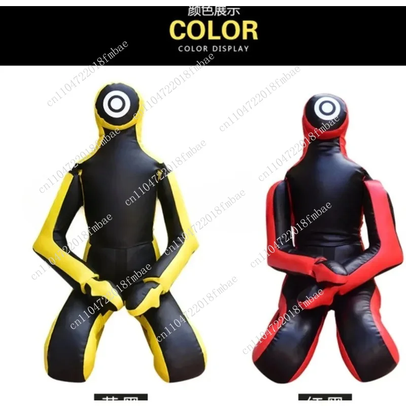 Muay Thai Brazilian Jiu Jitsu Leather Man Judo Sanda Wrestling Dummy Mixed Martial Arts Lock Skill Dummy