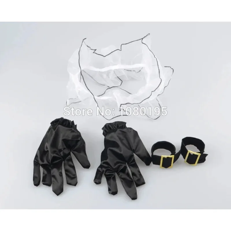 4Pcs Adult Women Funny Circus Costume Female Clown Cosplay Carnival Halloween Fancy Dress Performance Clothing XB8909s;2'd,5.h; view 5