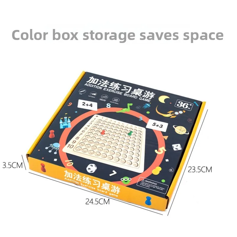 

2025 High Quality Hot Selling Educational Multiplication Table Board Game 99 Multiplication Rhyme Math Learning Puzzle Tool