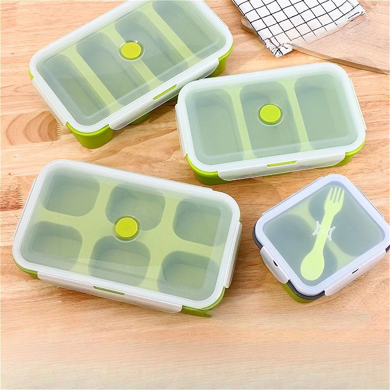Silicone Soup Ice Cube Tray, Hot Pot Base Stock Mold, Freezer Safe BPA-Free Portion Box for Broth