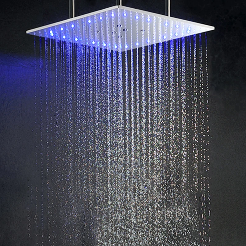 50X50CM Rain Shower Kit Install Water Pillar Shower Shower Show