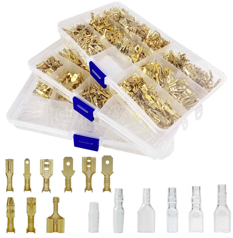280/315/600pcs male / female conductor insert + sheath and 4.0 bullet connector diameter 4mm male + female thread 1:2 sheath