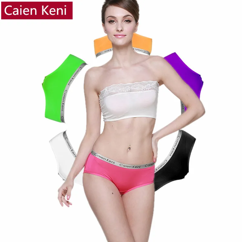 10PCS/lot Women Panties Sexy Cotton Underwear Girls Cute Printed Sexy Briefs Women Breathable Womens Underpants Lingerie