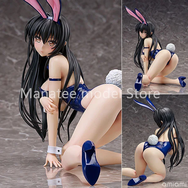 

FREEing Original Yui Kotegawa Bare Leg Bunny Ver. 1/4 PVC Action Figure Anime Model Toys Collection Doll Gift
