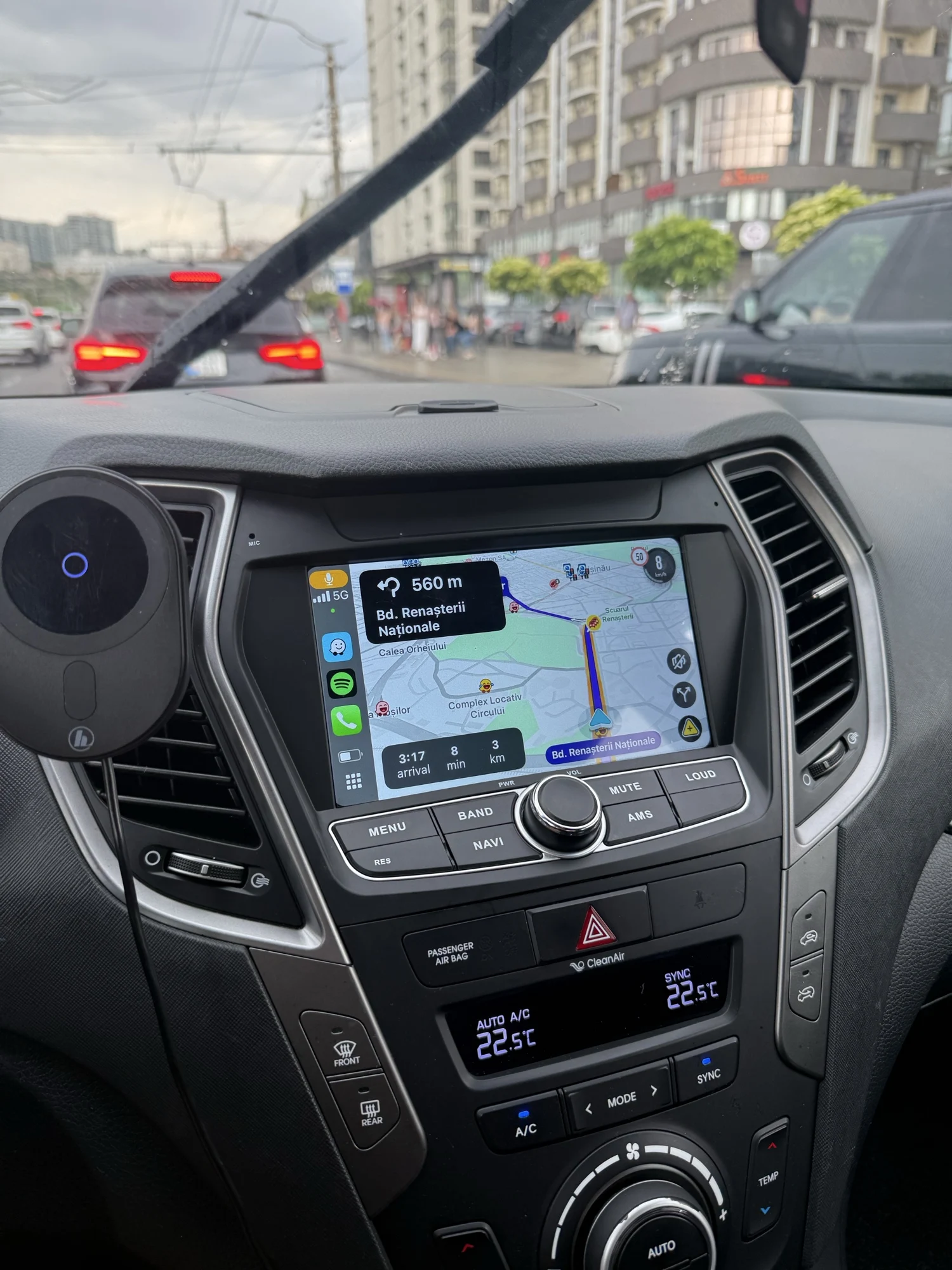 CHSTEK Car Radio Android 13 CarPlay For Hyundai IX45 Santa Fe SantaFe 3 2013-2017 Multimedia Stereo Navigation Bluetooth WIFI 4G
