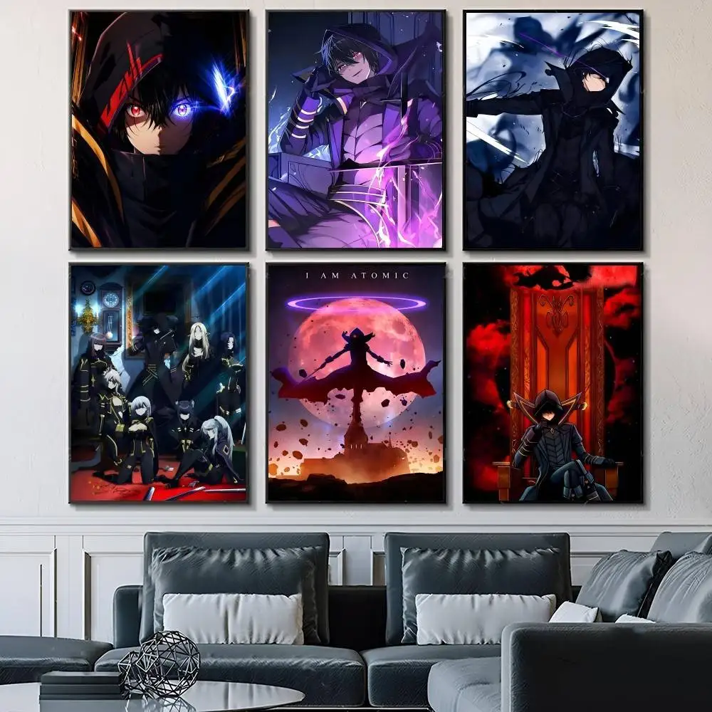 Anime The E-Eminence In S-Shadow Posters Fancy Wall Sticker for Living Room Bar Decoration Wall Decor