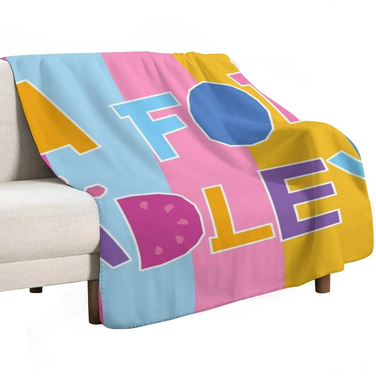 Not A for not Adley Throw Blanket Cute Multi-Purpose Soft Big Tourist Summer Beddings valentine gift ideas Blankets