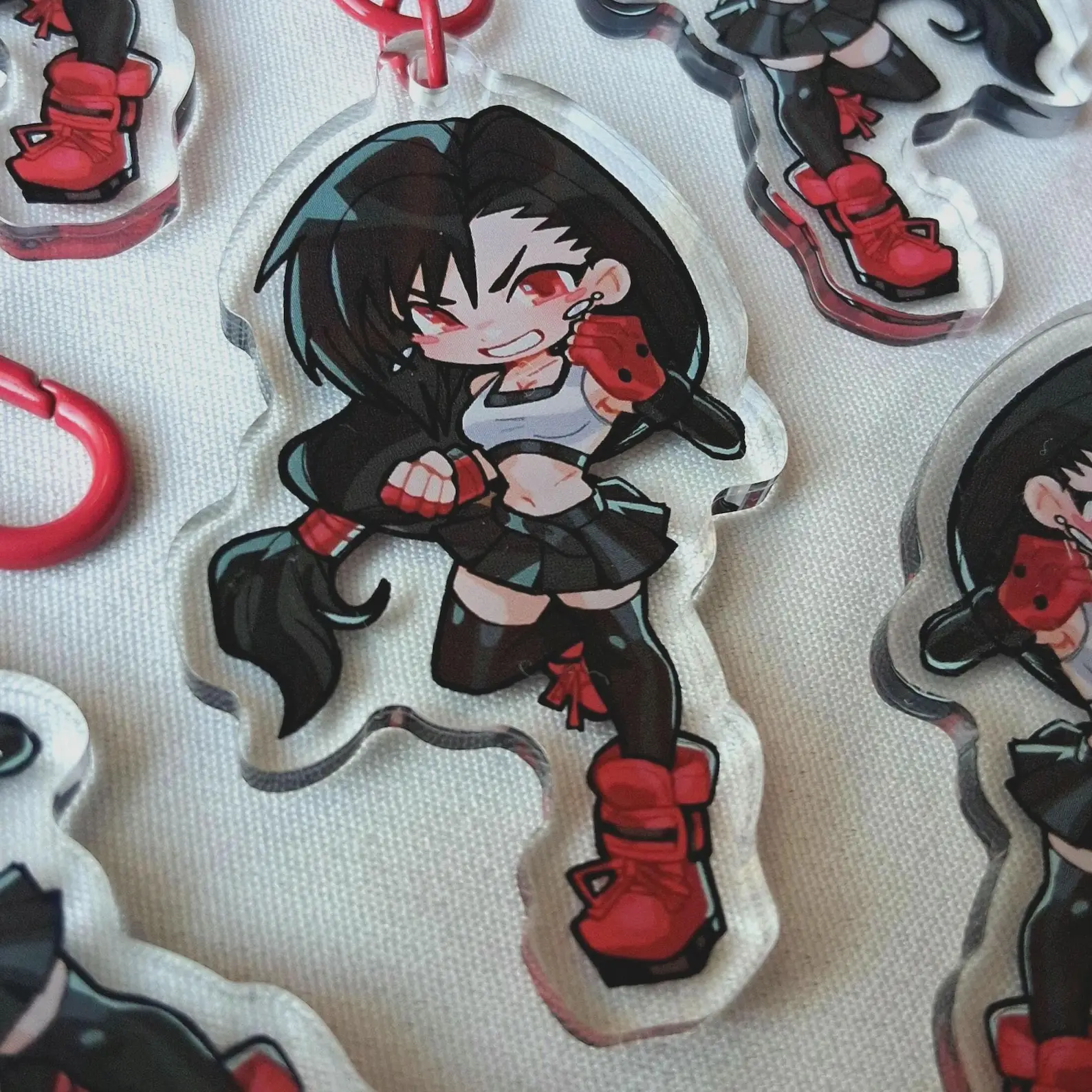 Final Fantasy 7 Keychain | Acrylic Charm | 2.5