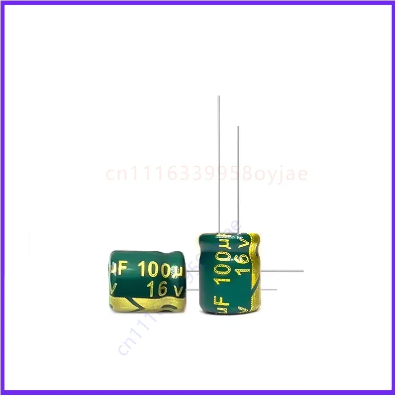 Premium 100UF 16V Low ESR Long Life Electrolytic Capacitor for Power Supply, Size 5x7/5x11/6x7mm 100pcs