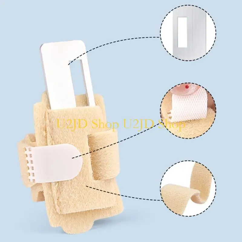 U2JD Portable Foot Orthosis With Reinforced Straps For Travel And Physical Activities