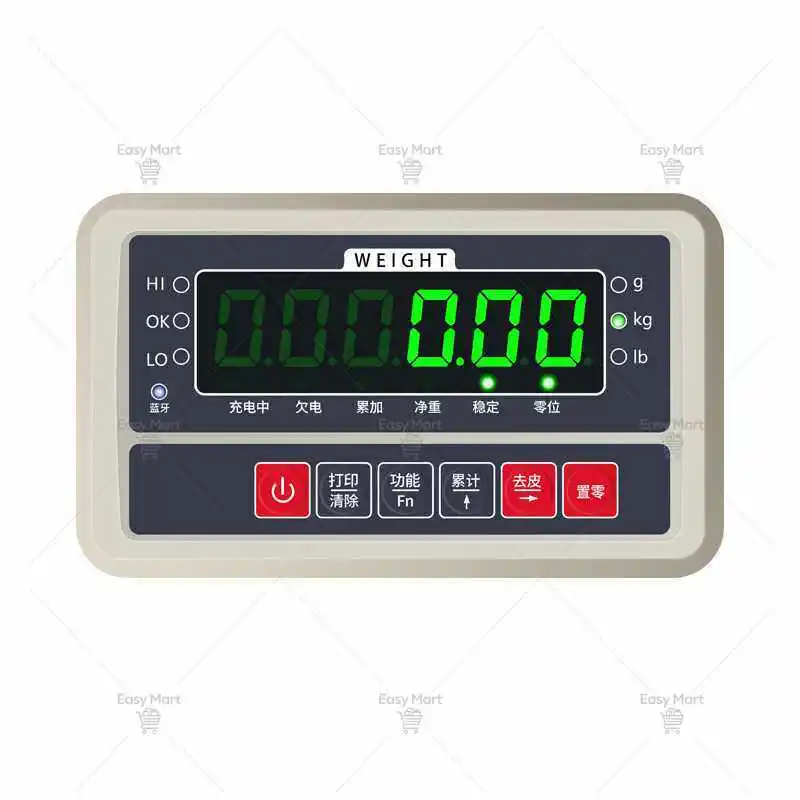 Bluetooth Electronic Scale Instrument, Express Logistics Portable Weighing Display Instrument