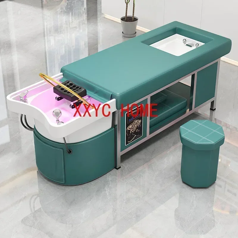 

Стиральная кровать Luxury Comfort Lounge Шампунь Кресло Массажное оборудование Lavacabezas MQ50SC