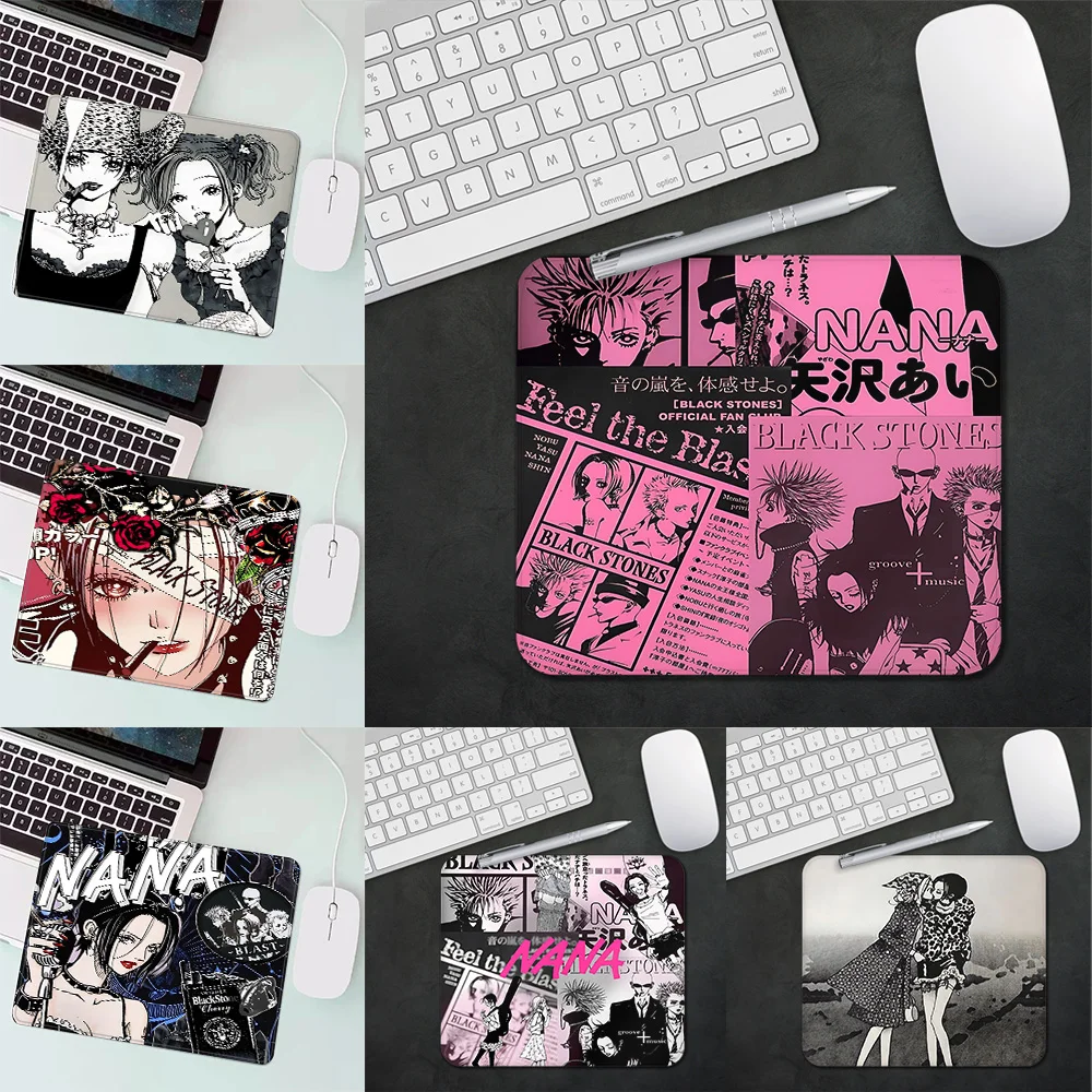 

Japanese Manga N-Nana Gaming Mouse Pad XS Small Mousepad For PC Gamer Desktop Decoration Office Mouse Mat Deskmat Rug
