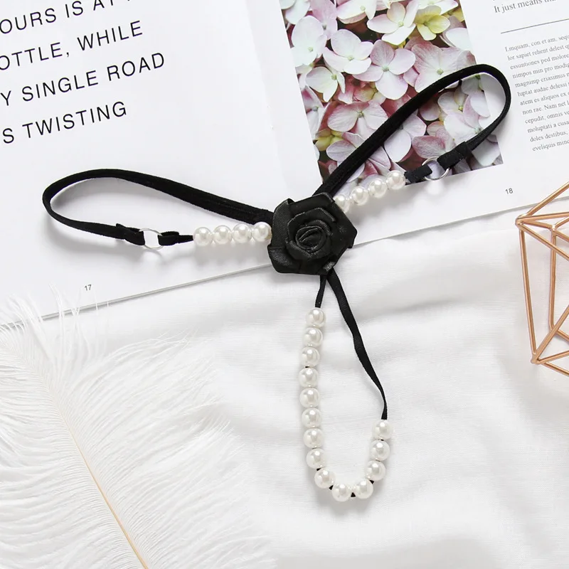 

Длинные ночные трусики-розовые, сексуальные прозрачные трусики с низкой талией и открытой промежностью, жемчужные массажные стринги, горячие полые 3059