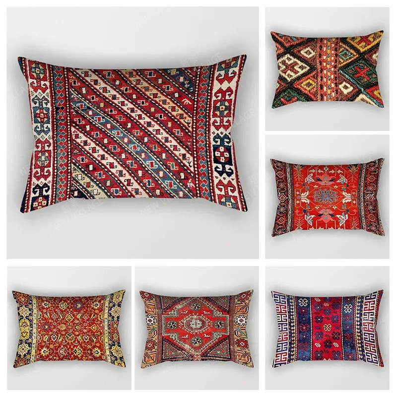 Nordic vintage fall home decor 30*50cm throw pillow cover sofa boho living room Cushion cover 50x70 30x50cm 40x60 Morocco Persia