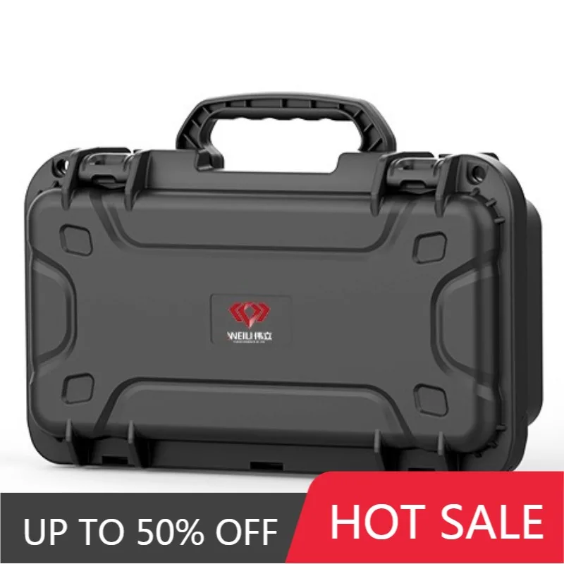 Waterproof Equipment Protective Box Safe Instrument Storage Box Small Household Hardware Organizer Case Portable Tool Suitcase