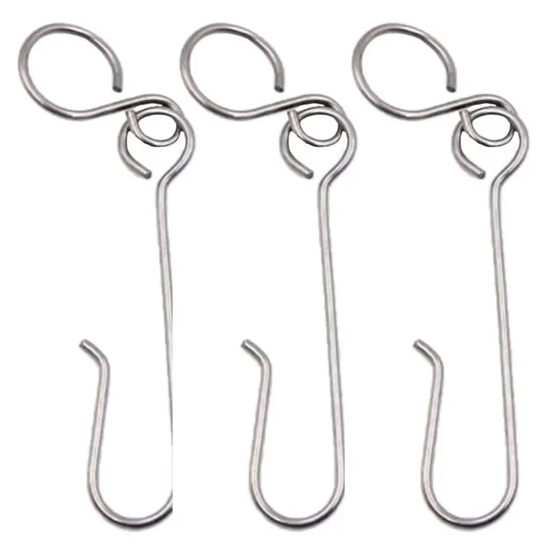 For MAPP Propane Tank Compatible Stainless Steel Gas Cylinder Clip 5.9" X 1.57" Rust Welding Belt Hook-Welder Plumber Accessory-